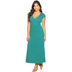 MARKETING PERSONAL - Vestido Largo Mujer Verde Jade Mp 79860
