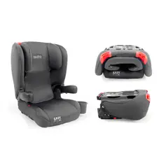 ASALVO - Silla Para Carro Bebe G23 Easyfix Gris.