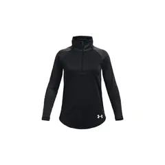 UNDER ARMOUR - Chaqueta TECH GRAPHIC HALF ZI Negro Niña 1370789-003-N11