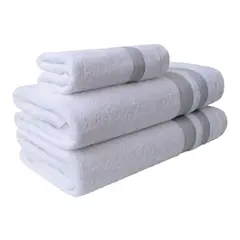 FATELARES - Set X 3 Toallas Fatelares: 2toallascuerpo + 1 Toalla De Mano