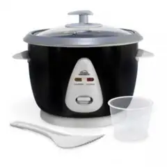 HOME ELEMENTS - Arrocera 1 Libra 7 Tazas HERC-5N Negro