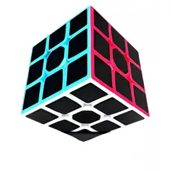 INFANTILES CAJUROMIX - Cubo Rubik 3x3 Cúbico Bordes De Colores Ref 1721
