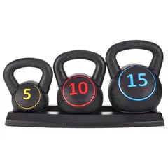 VITTORIA - Kit X3 Pesas Rusas 25lb Mancuerna Gym