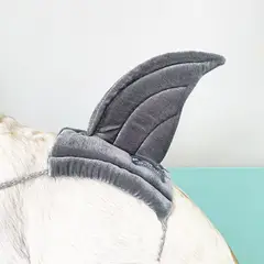 WAWAW - Aleta para perro talla M Tiburón Halloween