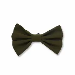 WAWAW - Corbatín para perro talla L verde militar