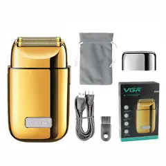 VGR - Afeitadora Eléctrica Shaver Recargable Original V-398