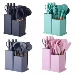 SANGOX - Set Juego 19 Pcs Utensilios Cocina Hogar Multifuncional