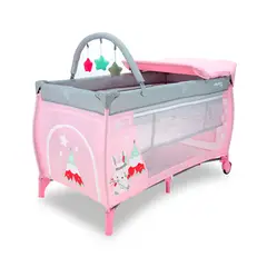 ASALVO - Cuna Conejo Tippi Rosa