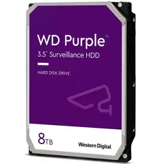 WESTERN DIGITAL - Disco Duro PC 8TB Purple DVR