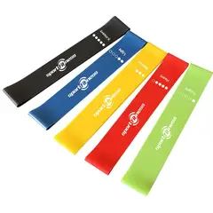 SPORT FITNESS - Banda Elástica Cerrada 5 pzas Sportfitnes Tonificación Gym