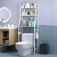 TECNOHOGAR JS - Organizador De Baño Mueble Ahorrador De Espacio