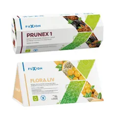 GLOBAL NUTRITION - Kit Detox 7 Prunex1 + 7 Floraliv - limpia el colon