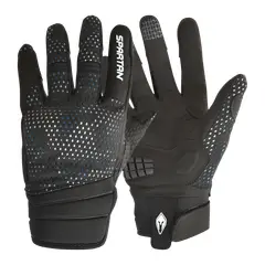 SPARTAN - GUANTES MOTO TREVISO NEGRO BLANCO TALLA M