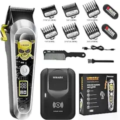 KEMEI - Cortadora Profesional Industrial Wmark Ng 130 Soprta Uso Barberias