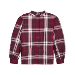 TOMMY HILFIGER - Camisa De Cuadros Para Niñas