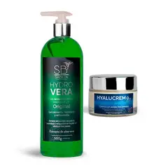 GENERICO - COMBO ALOE F ROJOS 500 G Y ACÍDO HIALURÓNICO HYALUCREAM 40 G