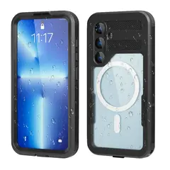GENERICO - Estuche Sumergible Tipo Lifeproof Para Samsung Galaxy S24-Transaprente