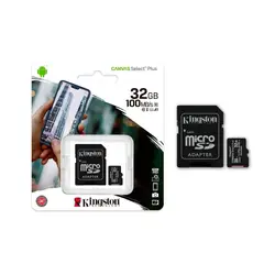 KINGSTON - Memoria Micro SD Kingstong 32GB 100MB/S