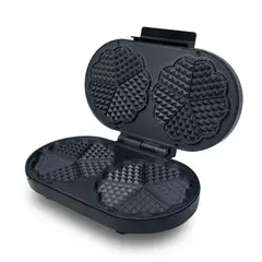 HOME ELEMENTS - Wafflera Electrica 2 Puestos Doble Antiadherente