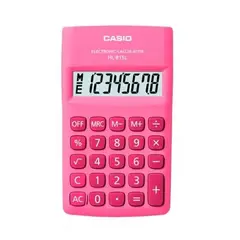 CASIO - Calculadora Rosada De 8 Digitos Hl - 815l