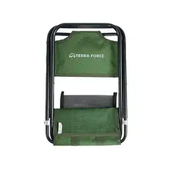 TERRAFORCE - Mini Silla Plegable con respaldo Verde