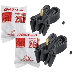 CHAOYANG - Neumatico Bicicleta Rin 26 Valvula 33mm X2 Unidades
