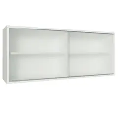 MADESA - Mueble de Cocina Superior Glamy 1.20 m 2 Puertas Corredizas de Cristal