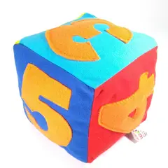 MAFEGO - Dado En Tela X 15 Cm Con Números Mfgsp38 Didácticos