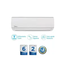 MIDEA - Aire Acondicionado Split Forest 24000 btu 220v Convencional