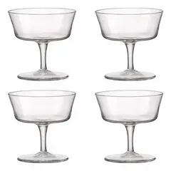 BORMIOLI ROCCO - Set x 4 Copas Bartender Novecento Fizz 220ml