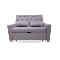 GENERICO - Sofacama Ackerman Gris + Cojines Espaldar