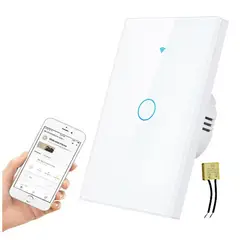 ONE PIXEL - Interruptor Wifi Tactil Inteligente Alexa Google Home 1 Via