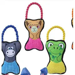 WUUFU - Peluche Lazo Mordedor Hueso-Hembra