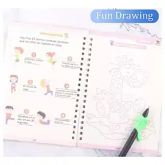 AFM - Set Cuadernos Mágicos Reutilizables X4pcs Español