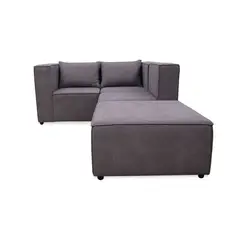 MUEBLES REM - Sala Hofer Modular Gris