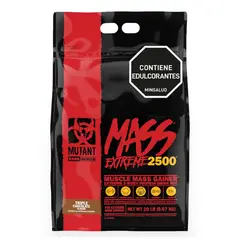 MUTANT - Mass Extreme 2500 20 Libras - Triple Chocolate