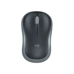 LOGITECH - Mouse Inalámbrico M185 Gris-Negro