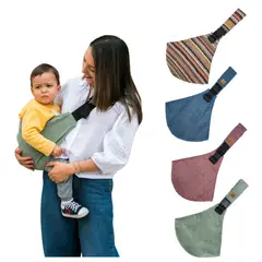 GENERICO - Cargador de Bebés Ergonómico - Portabebés Verde Pionero