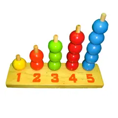 MAFEGO - Escalera de conteo del 1 - 5 Ábaco