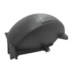 GENERICO - Guardabarro Trasero Interno Moto Yamaha Bws 125 Negro