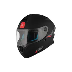 MT HELMETS - CASCO TARGO S A1 NEGRO MATE TALLA M