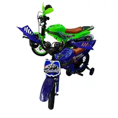 GTI - Bicicleta Infantil Moto Cross Rin 12 Niños Nueva Y Moderna