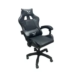 ERGONOMUS - Silla De Escritorio Profesional Lumbar Gamer Sencilla Negra
