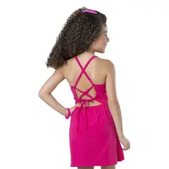 MARKETING PERSONAL - Vestido Infantil Fucsia Mp 88514