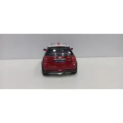GENERICO - CARRO MINI COOPER S VINOTINTO A ESCALA 128 DE COLECCIÓN