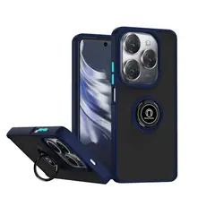 GENERICO - Estuche Mate Compatible Infinix Hot 40 Pro Y Tecno Spark 20 Pro Azul