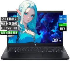 ACER - Portátil Nitro I7-13620H RTX 4060 8GB SSD 1TB RAM 64GB 15.6"