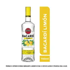 BACARDI - Ron Limon Botella X 750 ml