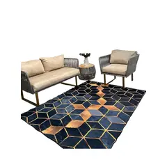 TAPE - Tapete Piel Durazno Alfombra Suave 150 x 200 Cm Moderna
