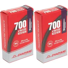 CHAOYANG - Neumático 700 X 23 Válvula 48mm Bicicleta Ruta X2